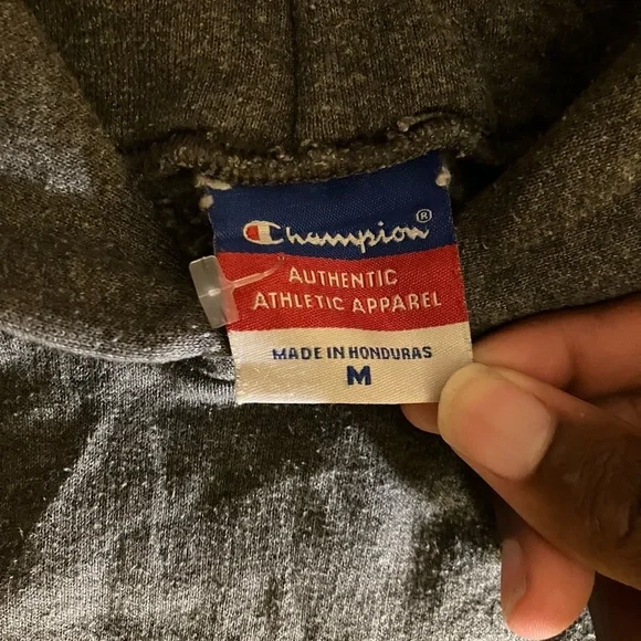 MIZZOU Champion Dark Gray Hoodie - Picture 2 of 2